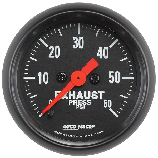 AutoMeter Exhaust Pressure Gauge (MPN: 2672)