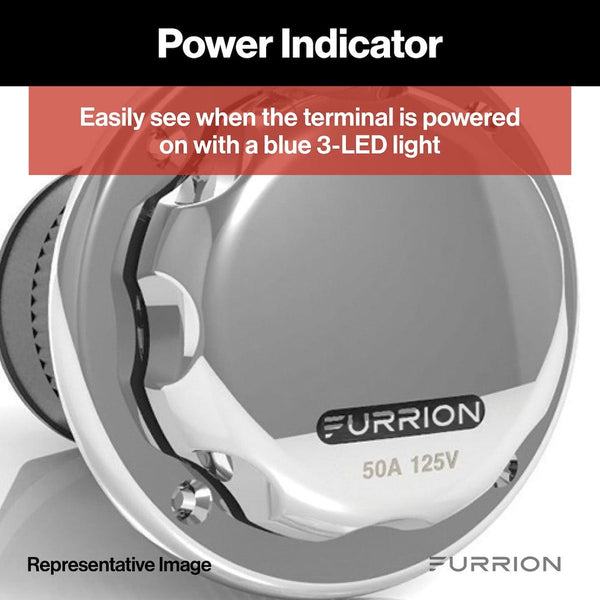 Furrion Power Inlet Port (MPN: F52INS-SS)