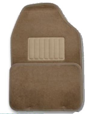 Universal Carpet Floor Mat Set in Dark Tan (MPN: IWCCCFMDT)