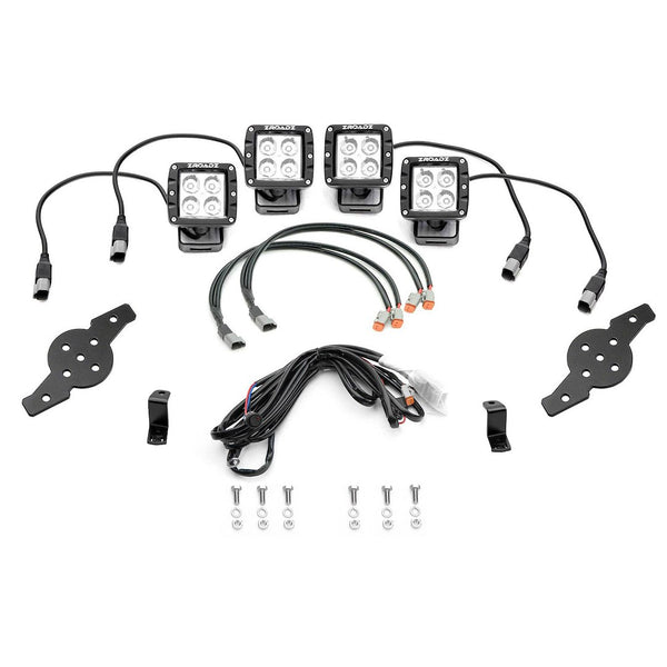 ZROADZ Hood Hinge LED Mounts (MPN: Z365711-KIT4)