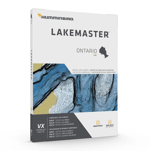 Humminbird LakeMaster Maps (MPN: 601020-1)