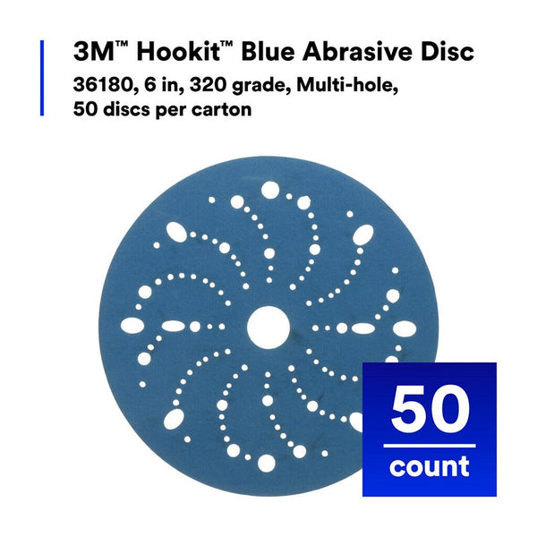 3M Hookit Blue Abrasive Disc (MPN: 36180)