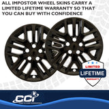 Coast To Coast Impostor Wheel Skin 17 Inch (MPN: IMP512BLK)