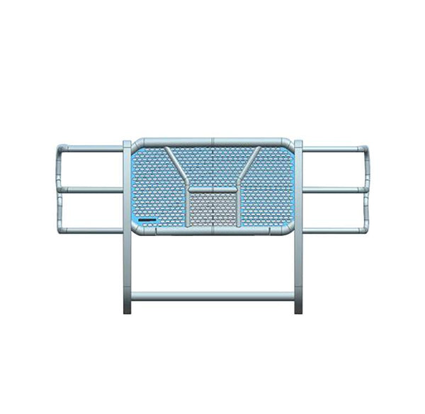 Black Horse Off Road Grille Guard (MPN: RU-FOF217-B)