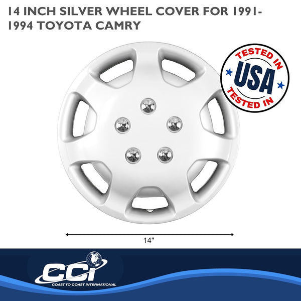 Coast To Coast Wheel Cover 14 Inch Set of 4 (MPN: IWCB86314S)