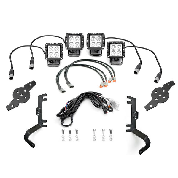 ZROADZ Hood Hinge LED Mounts (MPN: Z362281-KIT4)