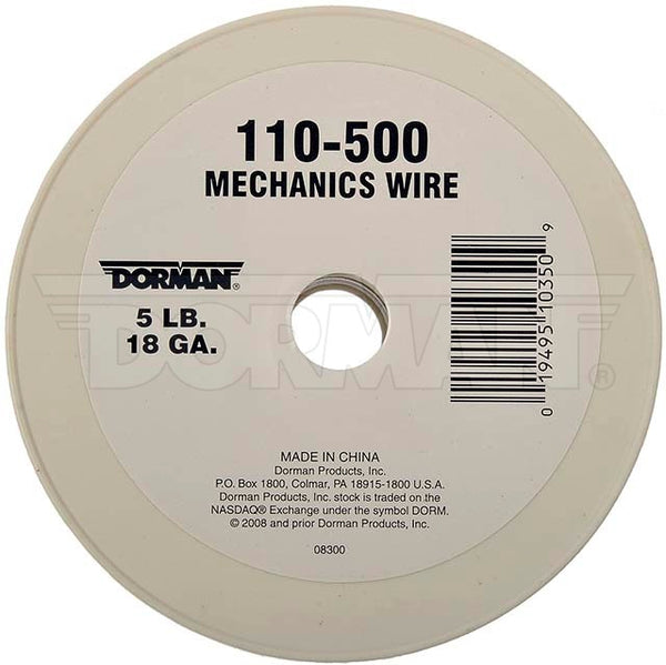 Dorman Mechanics Wire 18 Gauge 830 Foot Length (MPN: 110-500)