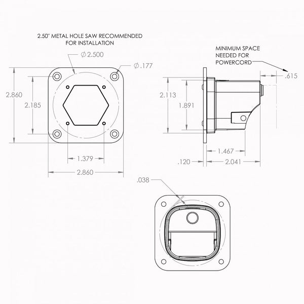 Baja Designs S1 LED Driving Fog Light (MPN: 381001WT)