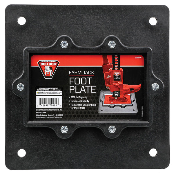 Trailer Tongue Jack Foot Plate (MPN: 7048400)
