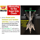 Ultra-Fab Wheel Chock Super Grip (MPN: 21-001091)