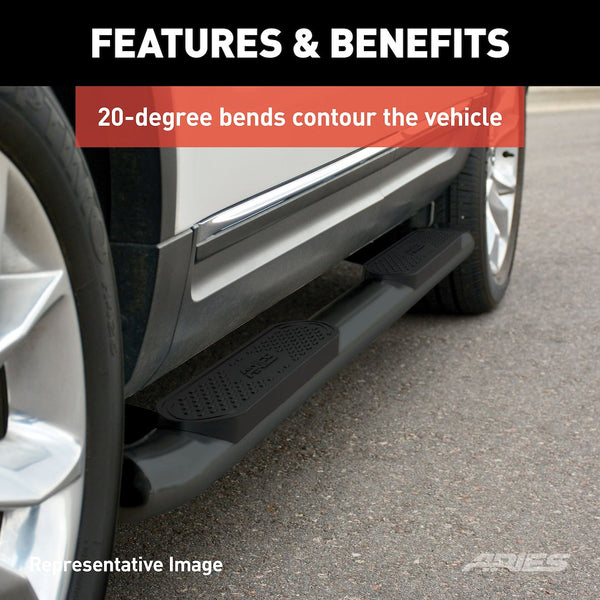Aries 4 Inch Oval Nerf Bar (MPN: S225008)