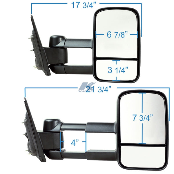 K Source Exterior Towing Mirror (MPN: 62137G)