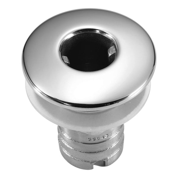 Boat scupper with barbed thru-hull connector (MPN: 66543-3)