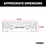 Aries TrailChaser Jeep Bumper (MPN: 2081004)