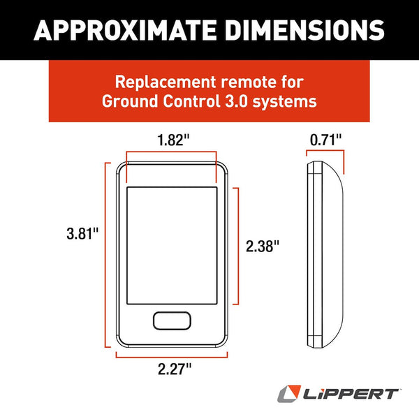Lippert Components Leveling System Remote Control (MPN: 329164)