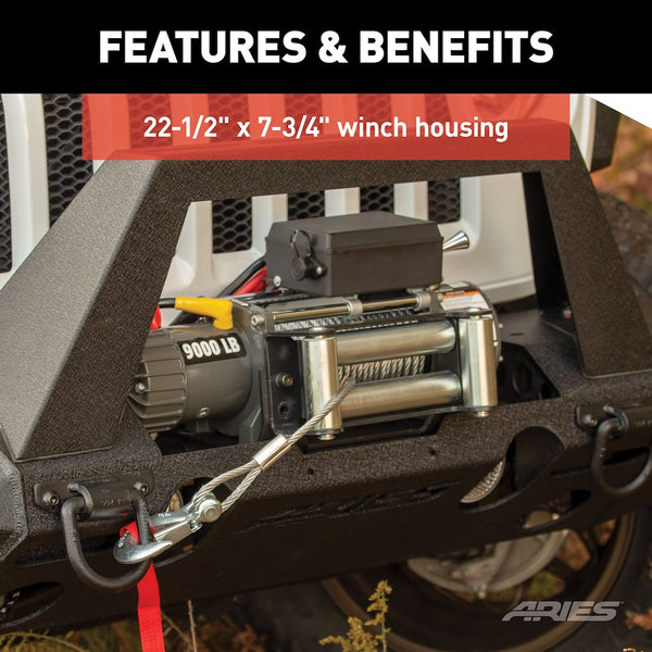 Aries TrailChaser Jeep Bumper (MPN: 2081004)