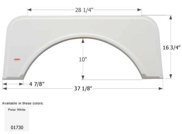 Icon Fender Skirt (MPN: 01730)