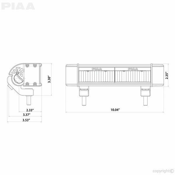Valeo RF10 Series LED Light Bar (MPN: 7610)
