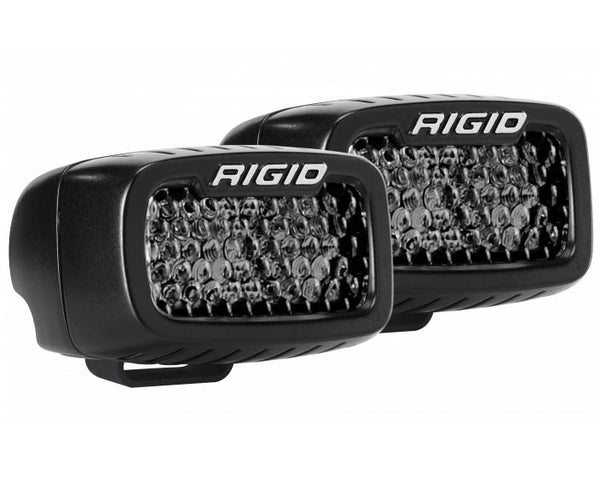 Rigid Driving Fog Light SR-Q Series Midnight Edition (MPN: 905513BLK)