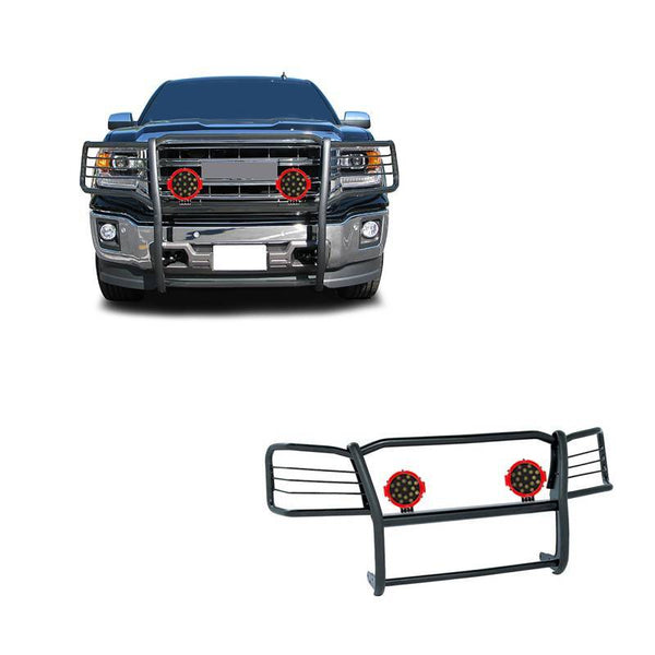 Black Horse Grille Guard Kit (MPN: 17GS12MA-PLR)