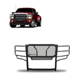Black Horse Off Road Grille Guard (MPN: RU-FOF211-B)