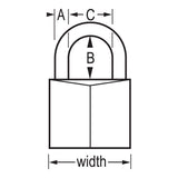 Master Lock Padlock (MPN: 140D)
