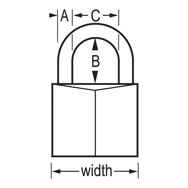 Master Lock Padlock (MPN: 140D)
