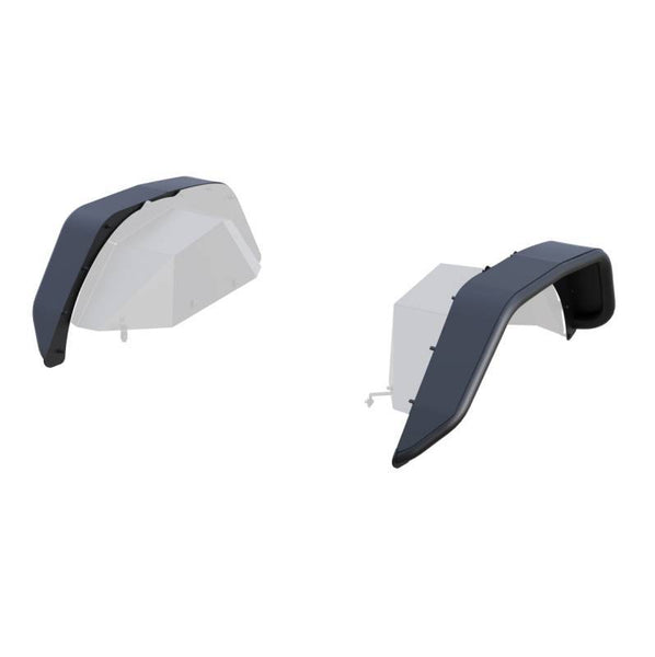Black Horse Off Road Fender Flares (MPN: TFFJL2)