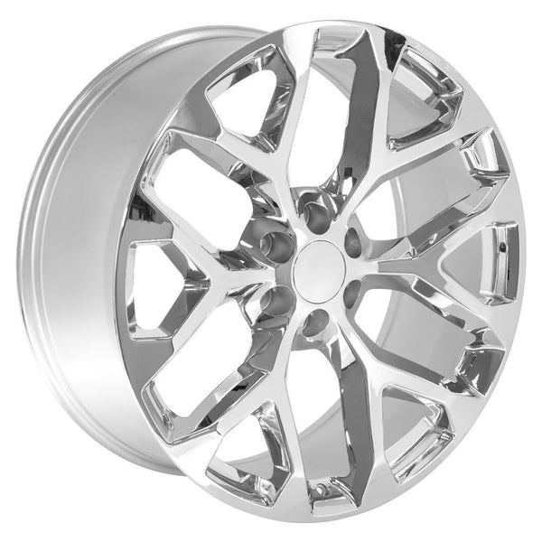 OE Wheels CV98B Chrome Plated Wheel (MPN: CV98B-24100-6550-24C)
