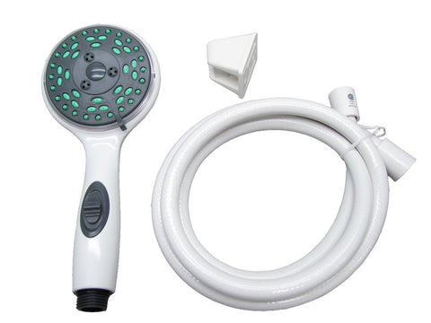 Empire Faucet Shower Head Upgrade Kit (MPN: UPGD-PVC-SHWR-ASSY-WHT)