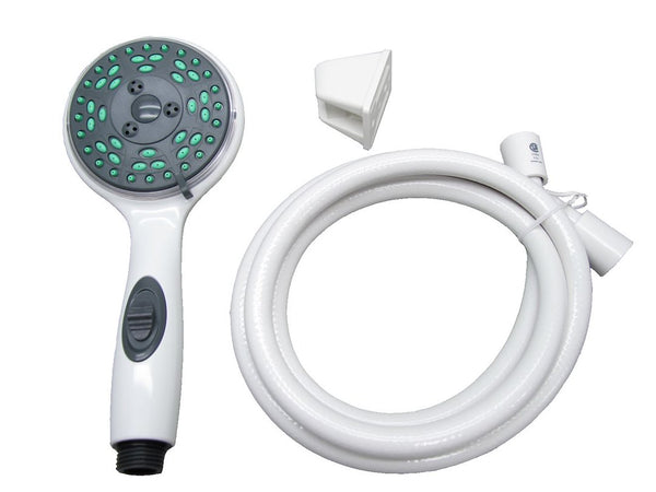 Empire Faucet Shower Head Upgrade Kit (MPN: UPGD-PVC-SHWR-ASSY-WHT)