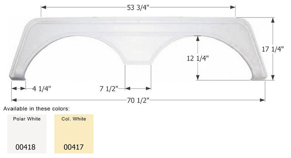 Icon Fender Skirt (MPN: 00418)