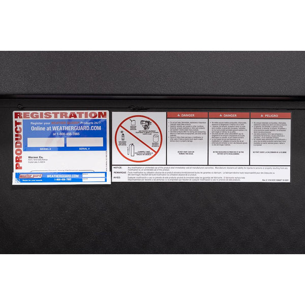 Weather Guard Lo-Side Aluminum Truck Toolbox (MPN: 180-52-04)