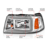AnzoUSA Headlight Assembly (MPN: 111512)