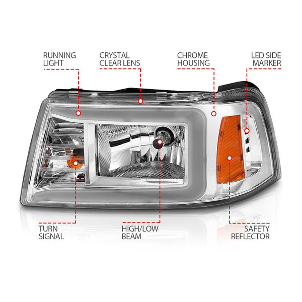 AnzoUSA Headlight Assembly (MPN: 111512)