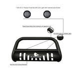 Black Horse Off Road Bull Bar (MPN: CBT-B718SP-PLFB)