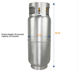 Flame King Propane Tank (MPN: YSN435-ALM)