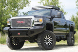 Fab Fours Black Steel Bumper (MPN: GM08-S2161-1)
