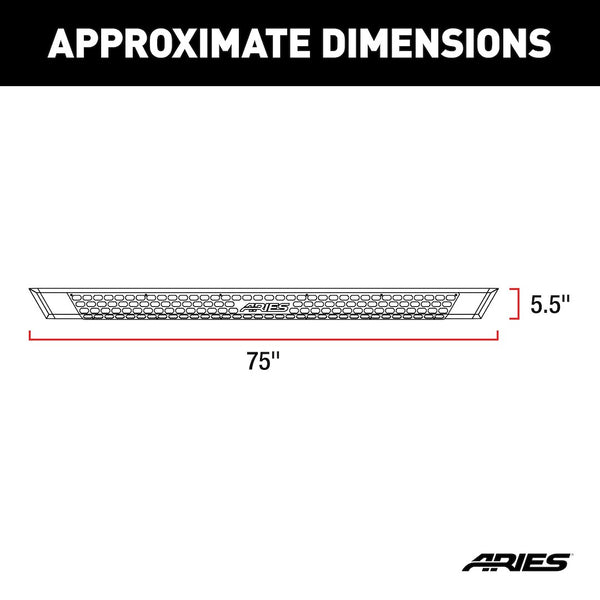 Aries AdvantEDGE Running Board (MPN: 2556053)