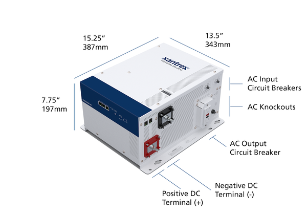 Xantrex Freedom SW Series Power Inverter (MPN: 815-2012)