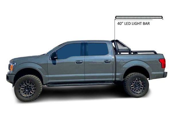 Black Horse Gladiator Truck Bed Bar (MPN: GLRB-01B-KIT)