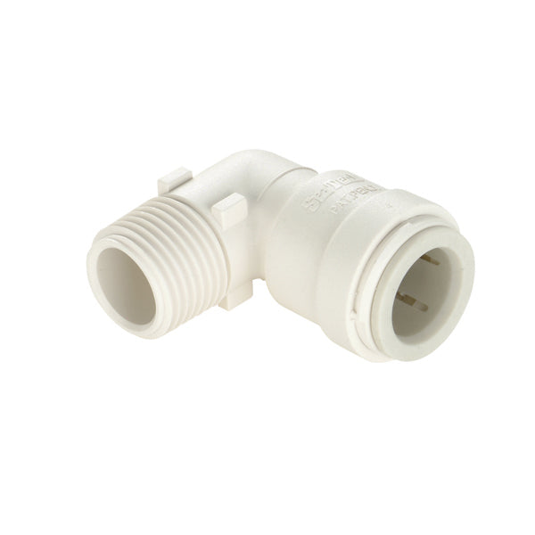 AquaLock 1/2 Inch Quick Connect Elbow Fitting (MPN: 013519-1008)