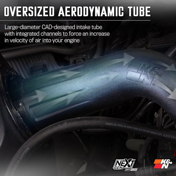K&N NextGen Cold Air Intake System (MPN: 50-1564D)
