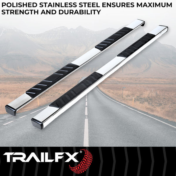 TrailFX Nerf Bar With Step Pads (MPN: A4017S)