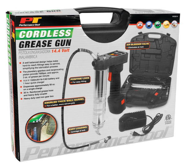 Performance Tool Cordless Grease Gun (MPN: W50014)