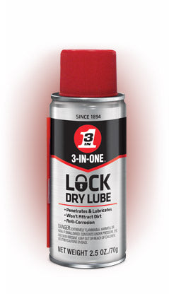 3-IN-ONE Lock Lubricant (MPN: 12007)