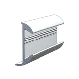 Taco Marine Aluminum Rub Rail (MPN: A11-0638TAL12D)