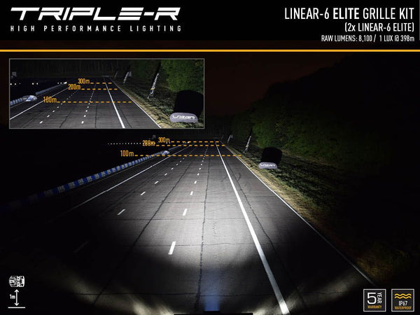 Triple-R Light Grille Integration Kit (MPN: GM-USR1500-02K)