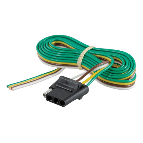 Curt 4-Way Flat Trailer Wiring Connector (MPN: 58040)