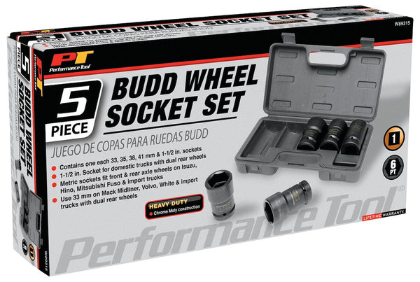Performance Tool Socket Set (MPN: W89315)
